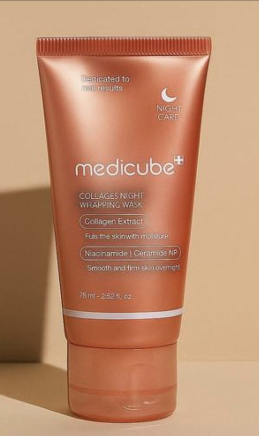 Collagen Overnight Wrapping Peel-Off Facial Mask – Firming, Hydrating & Brightening (Pack of 2)